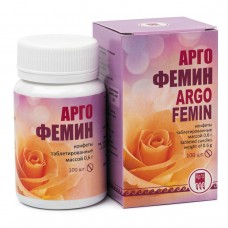 Конфеты таблетированные с растительными экстрактами Аргофемин, 100 шт