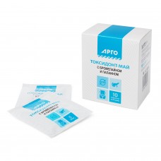 Токсидонт-май с бромелайном и папаином, 10 саше по 5 г Токсидонт-май с бромелайном и папаином, 10 саше по 5 г