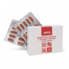 Комплекс железа с кофакторами, капсулы, 30 шт.