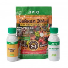 Байкал ЭМ-1 + ЭМ патока комплект 100+100 мл Байкал ЭМ-1 + ЭМ патока комплект 100+100 мл