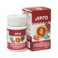 Масло кедровое с боярышником, капсулы, 100 шт